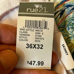 Brand jeans my son order little bit small on him